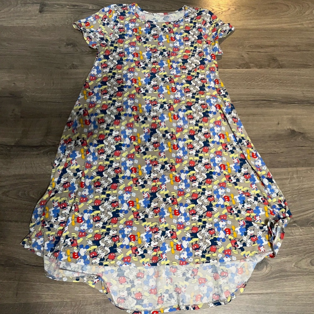 LuLaRoe Multicolor Patterned Dress